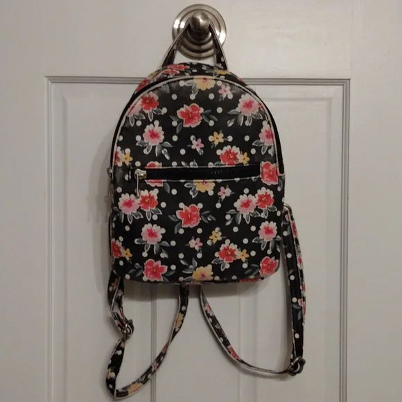 fendi backpack mini black Fendi Ff Jacquard Strike